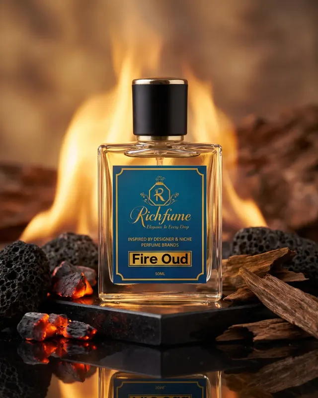 Richfume Fire Oud Eau de Parfum for Men & Women – 50 ML