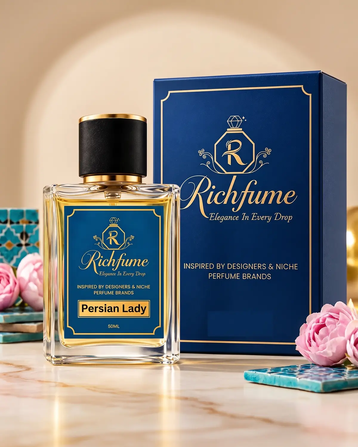 Richfume Persian Lady Eau de Parfum 50 ML with premium gift box