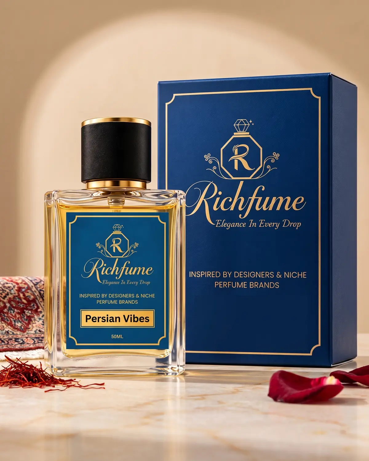 Richfume Persian Vibes Eau de Parfum 50 ML with premium gift box