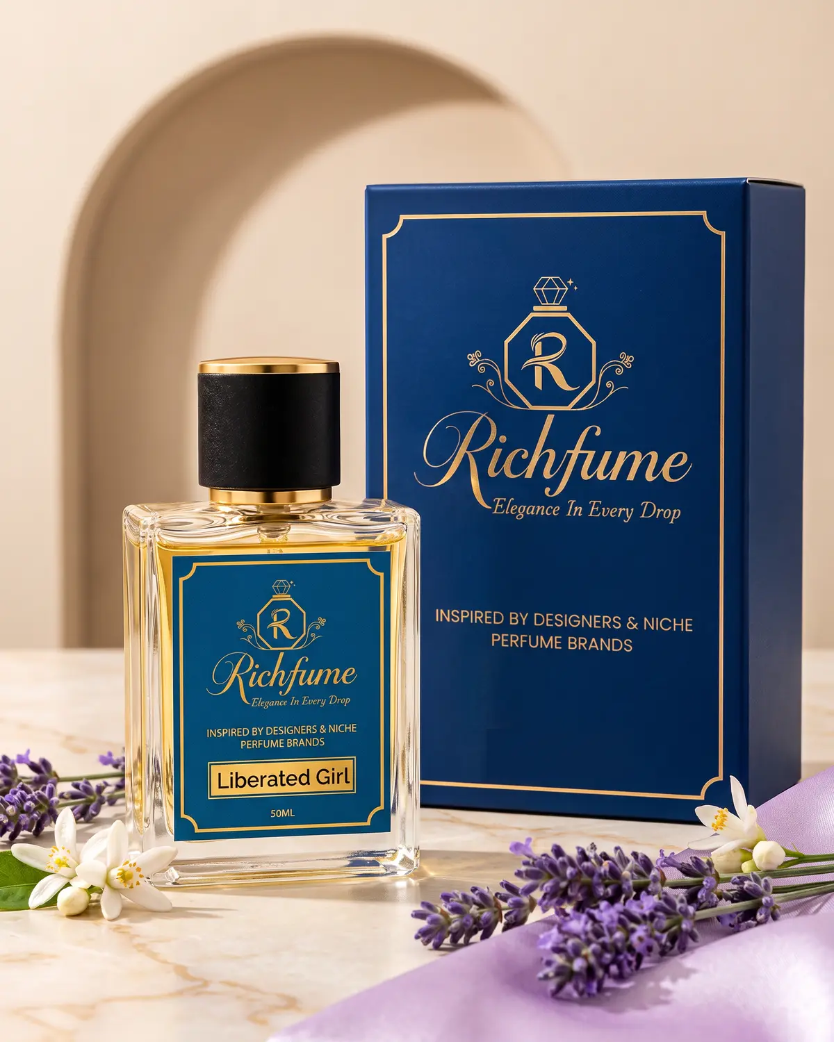 Richfume Liberated Girl Eau de Parfum 50 ML with premium gift box